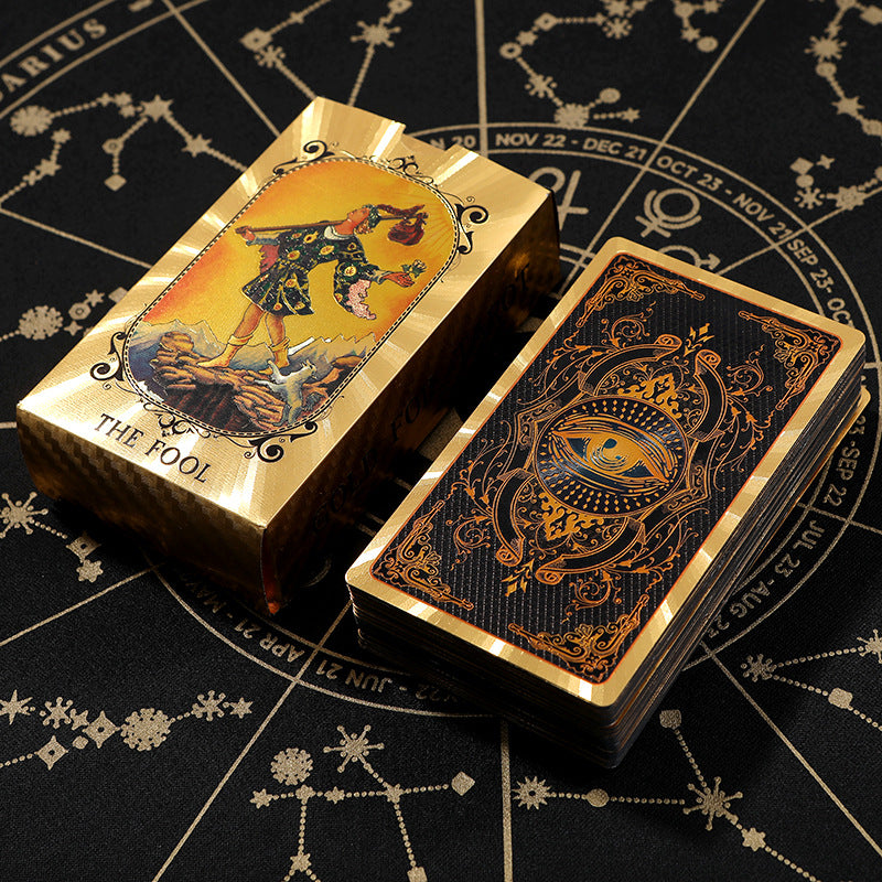 Gold Foil Tarot Set