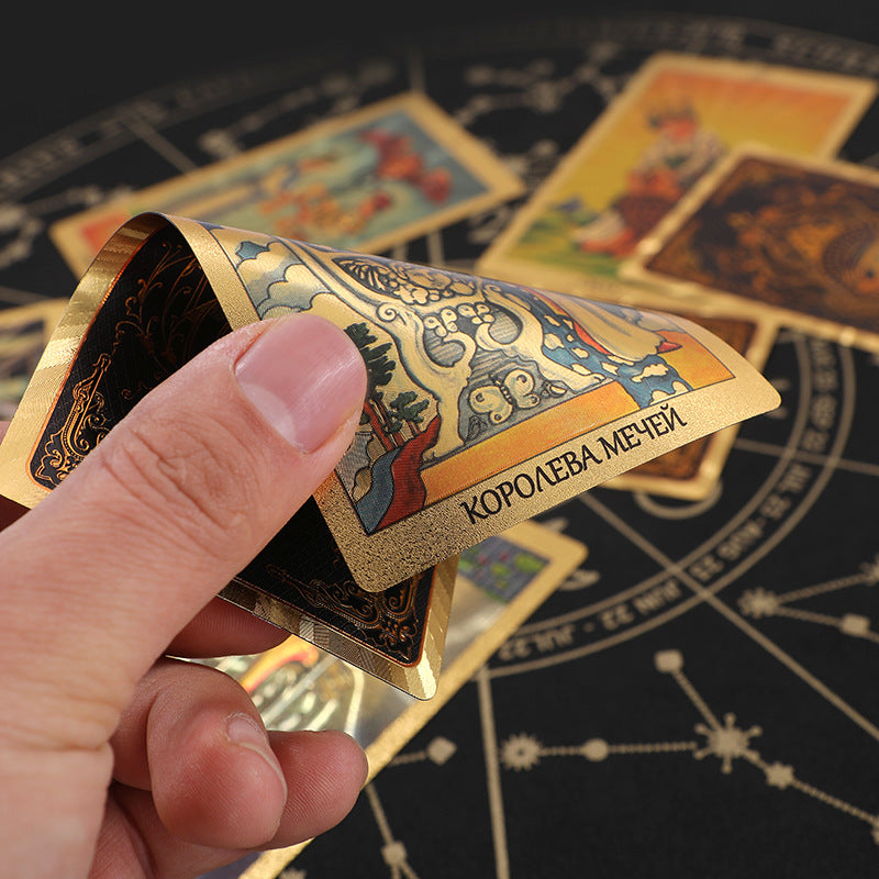 Gold Foil Tarot Set